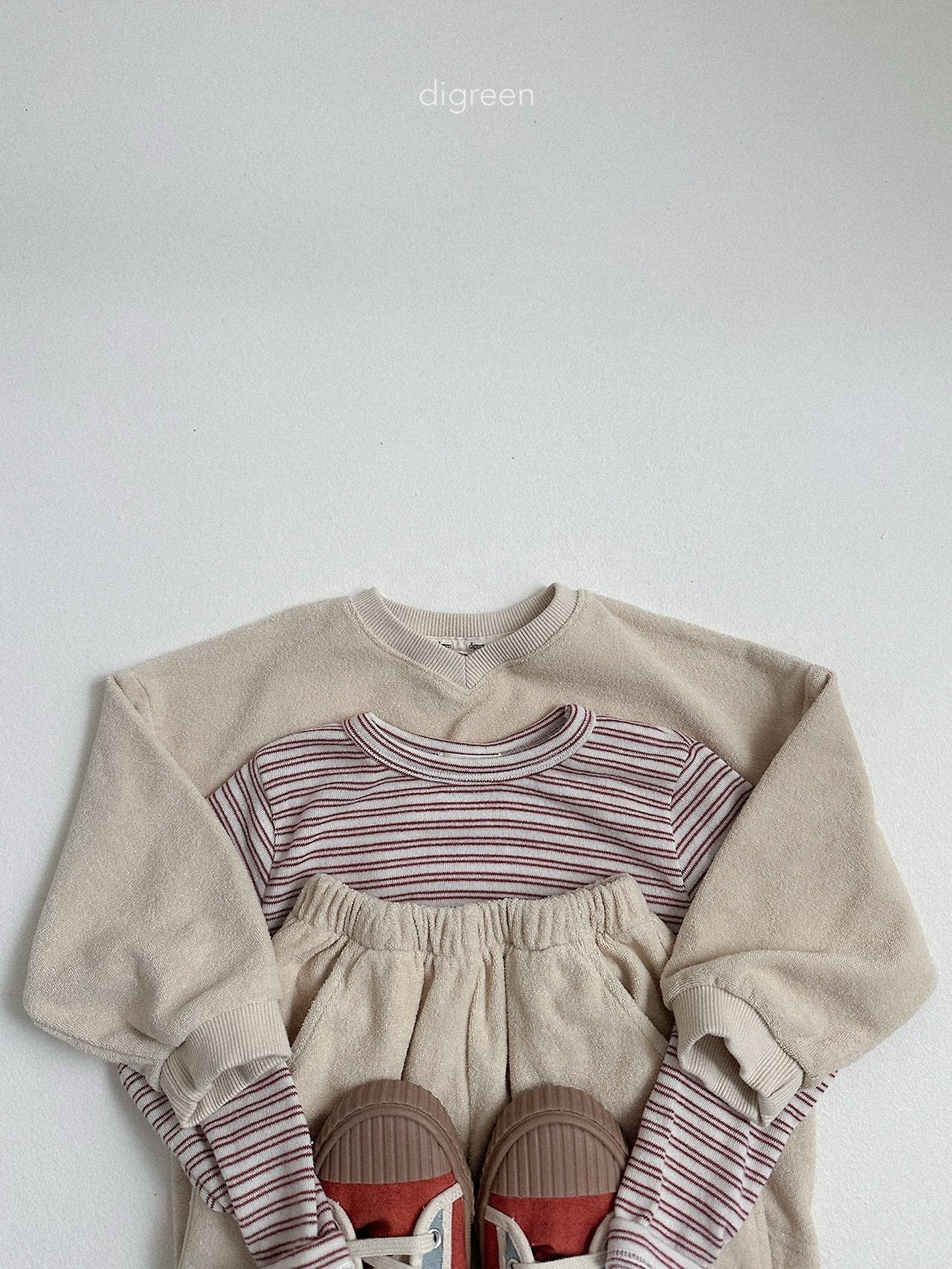 《予約》Sand Terry Jogger Pants / digreen