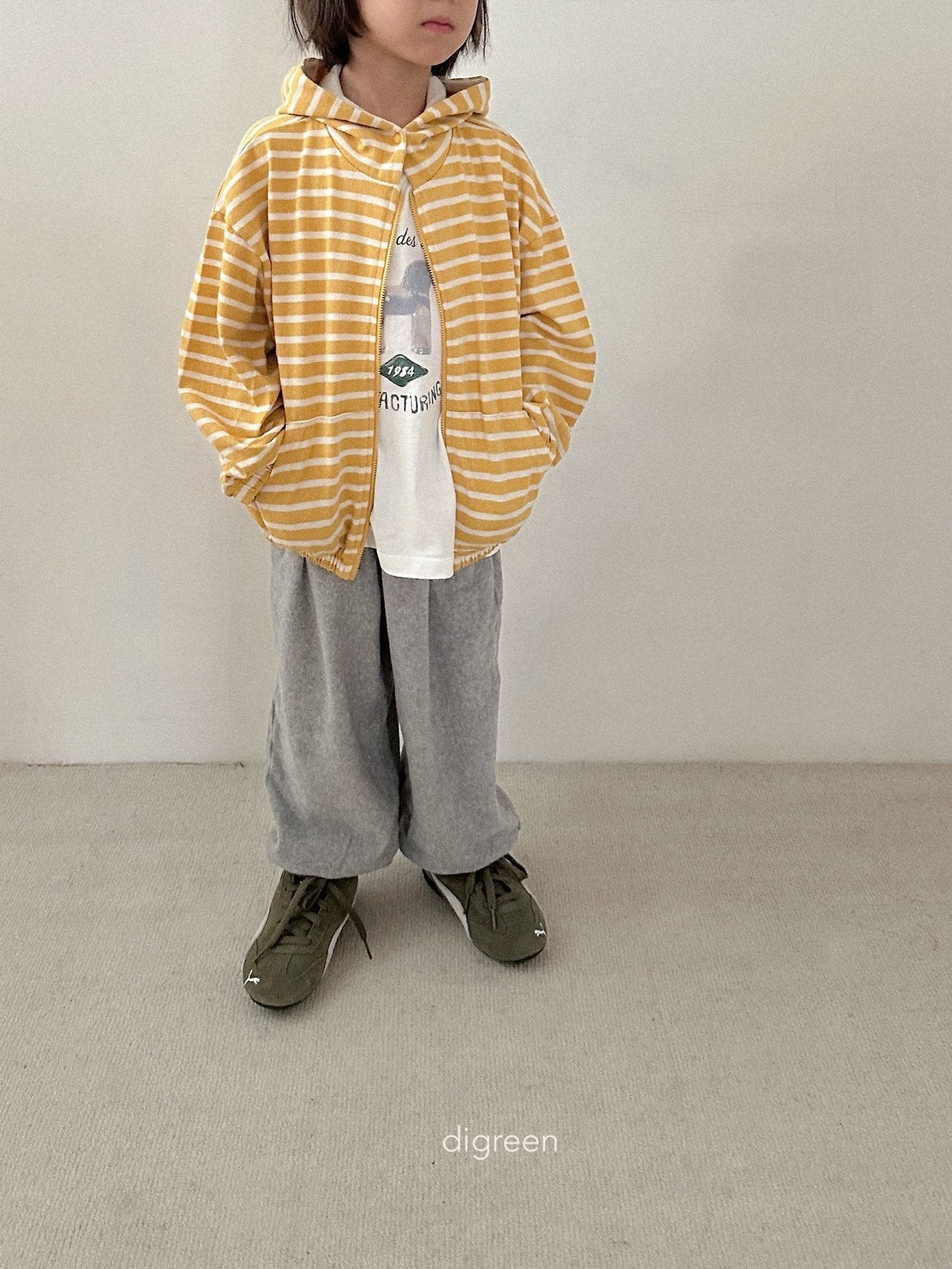 《予約》Sand Terry Jogger Pants / digreen