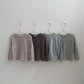 《予約》Stripe Latte Tee / digreen