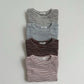 《予約》Stripe Latte Tee / digreen