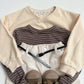 《予約》Stripe Latte Tee / digreen