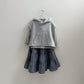 《予約》Stripe Latte Tee / digreen