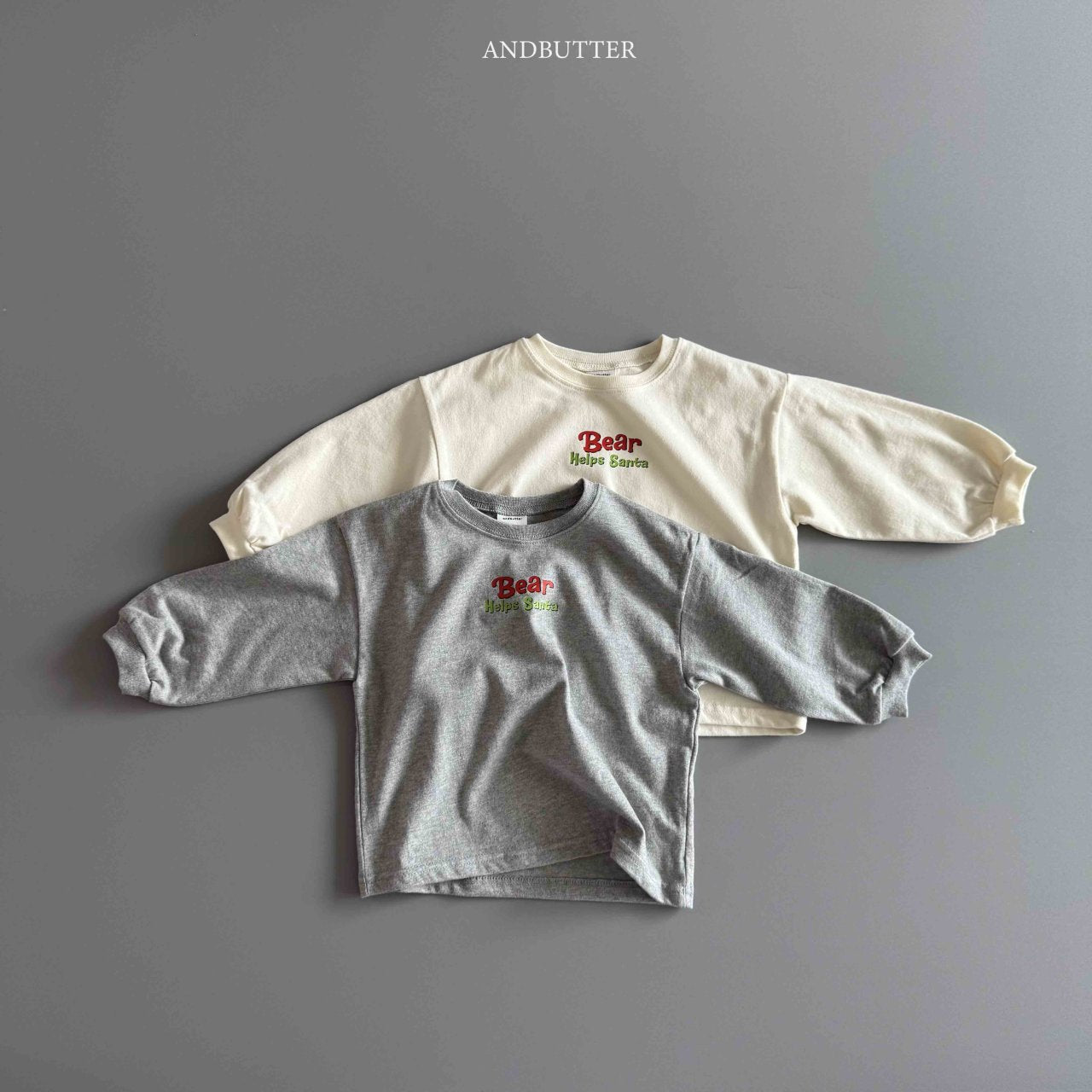 《予約》Santa Bear Tee / andbutter