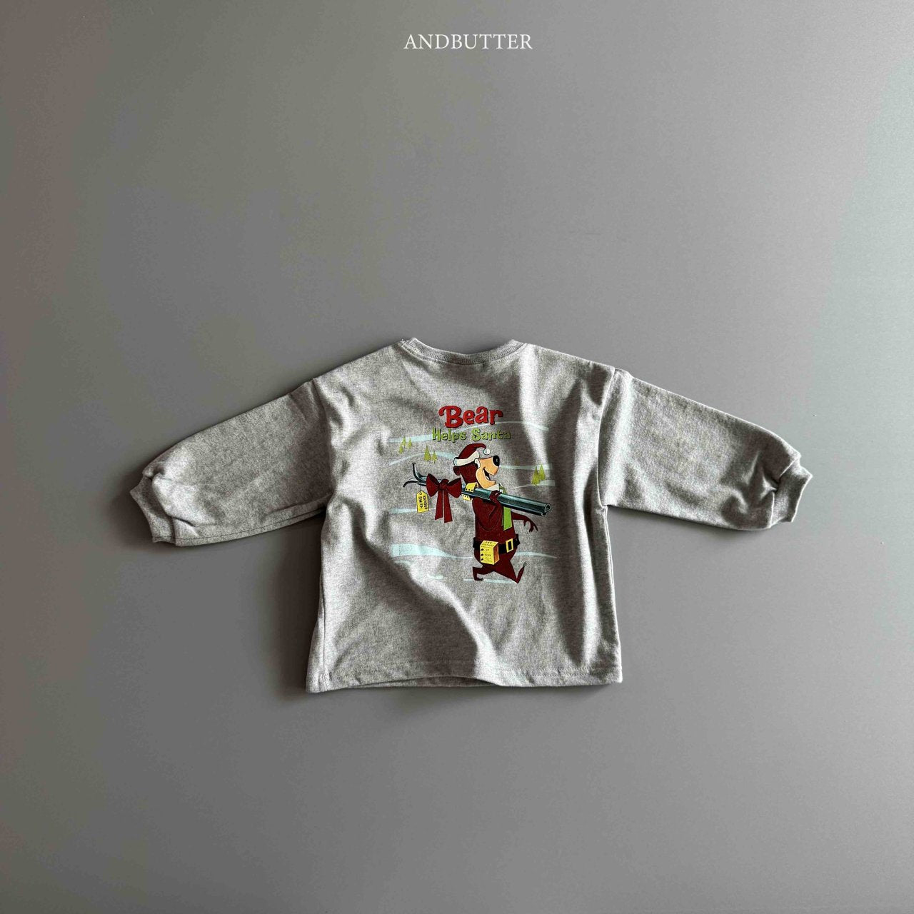 《予約》Santa Bear Tee / andbutter
