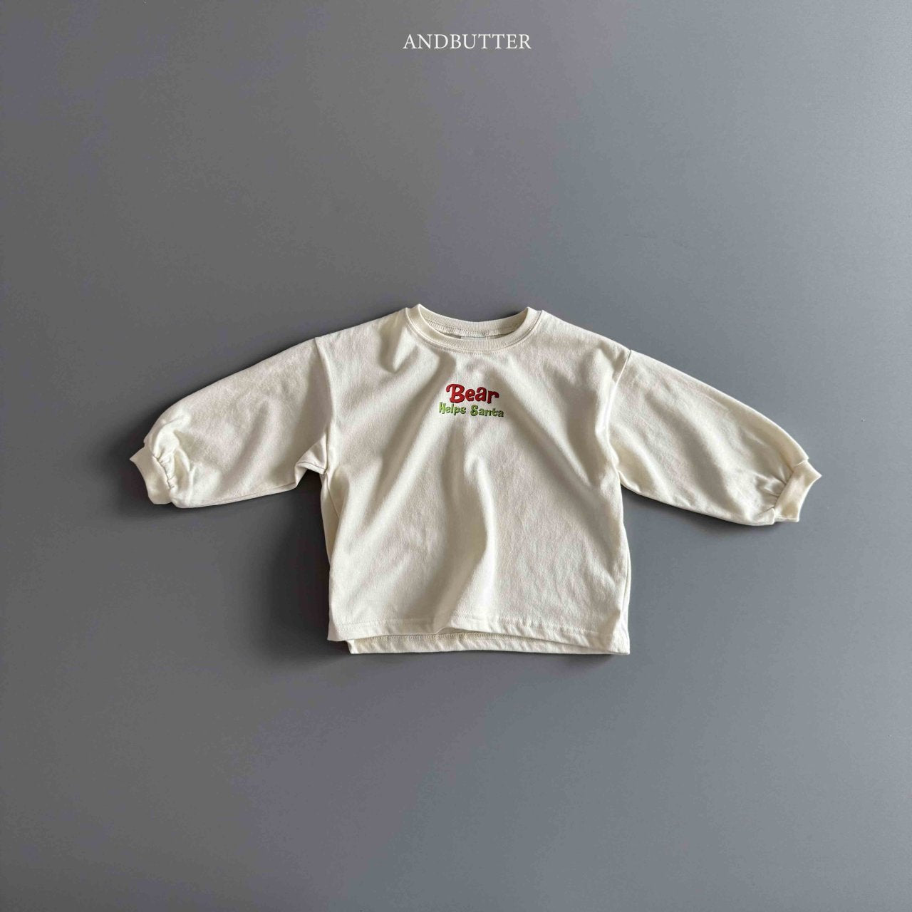 《予約》Santa Bear Tee / andbutter