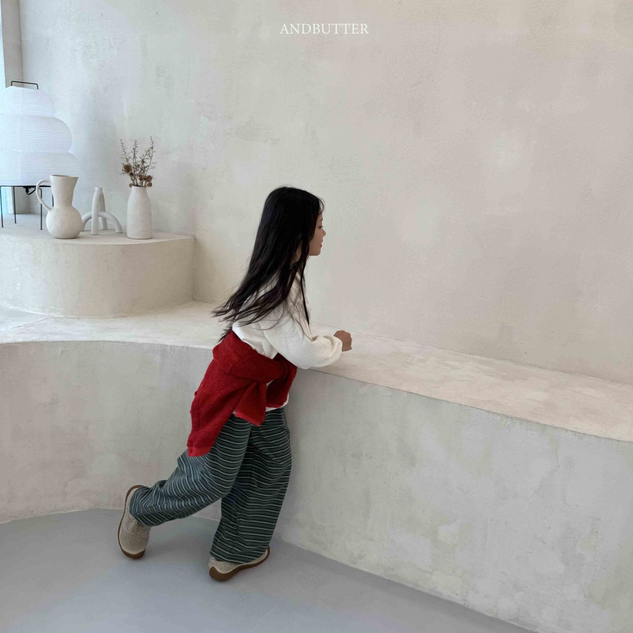 《予約》Santa Bear Tee / andbutter