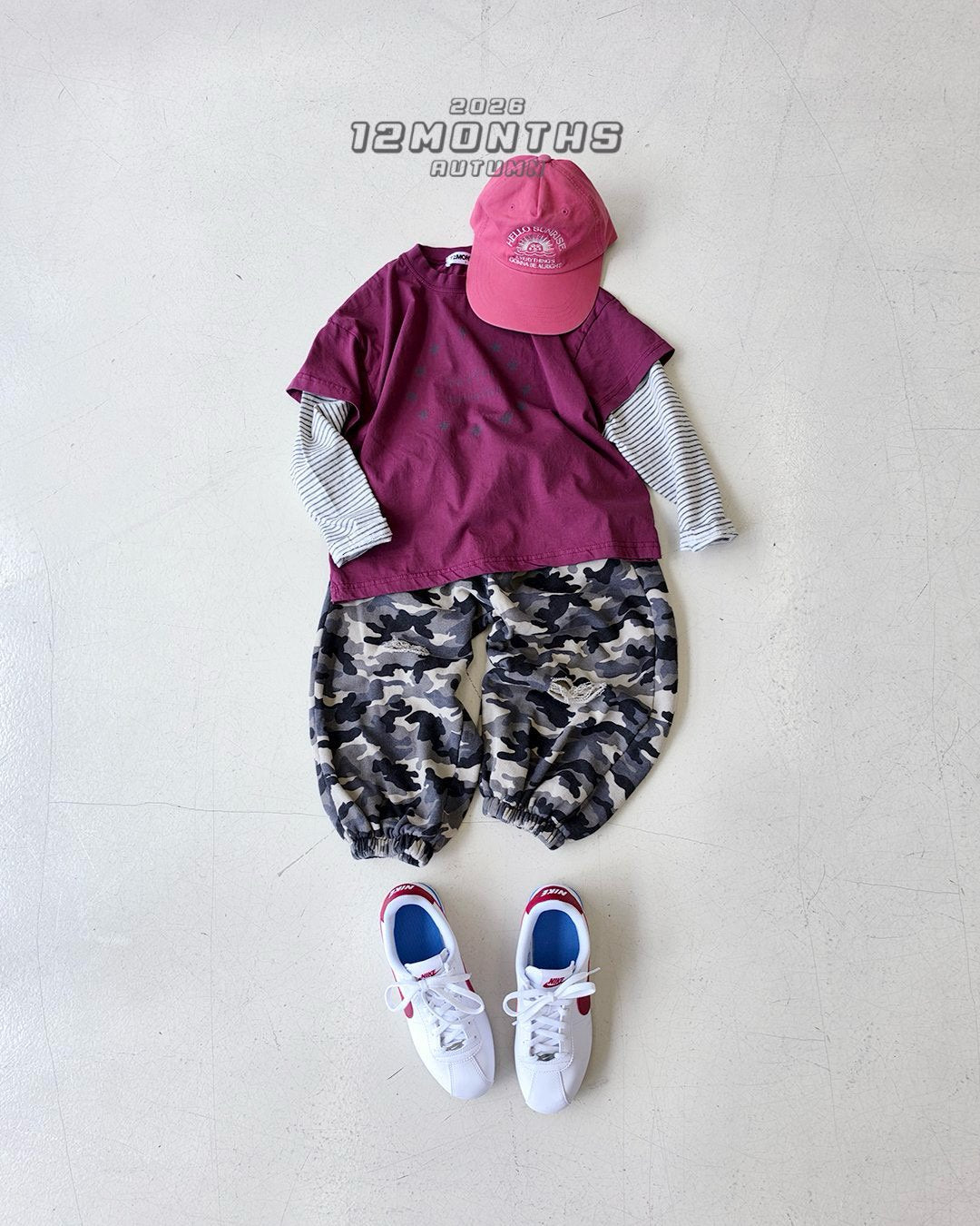 《予約》layered Tee / 12months