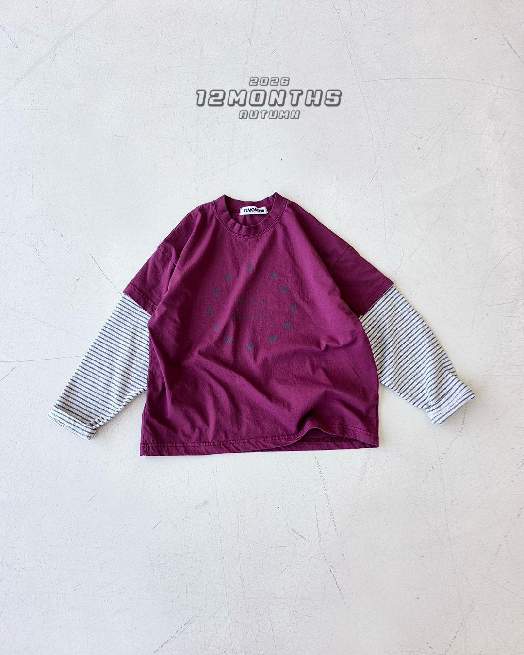 《予約》layered Tee / 12months