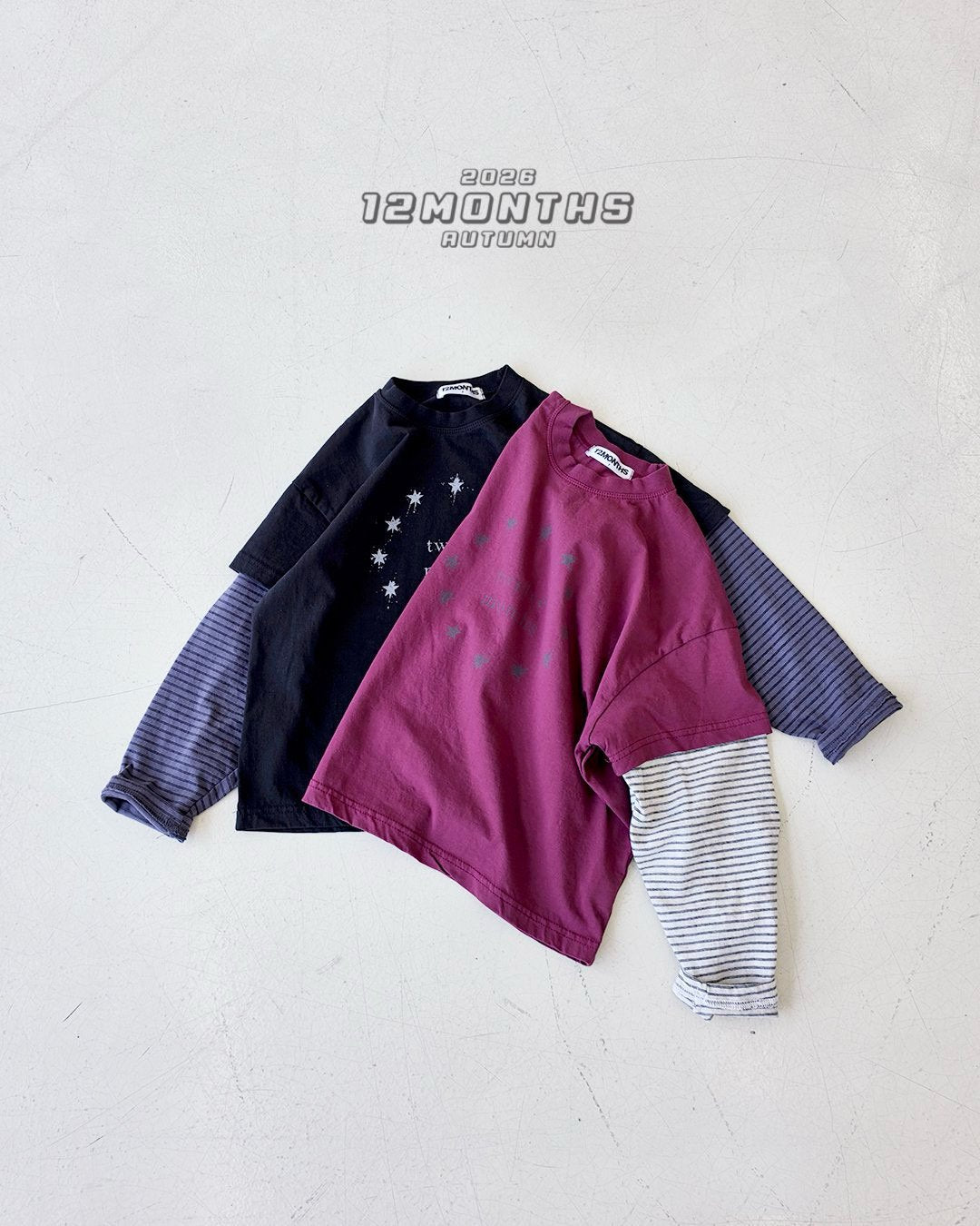 《予約》layered Tee / 12months