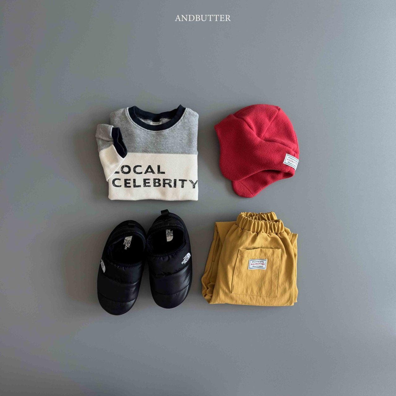 《予約》Color Flip Tee / andbutter