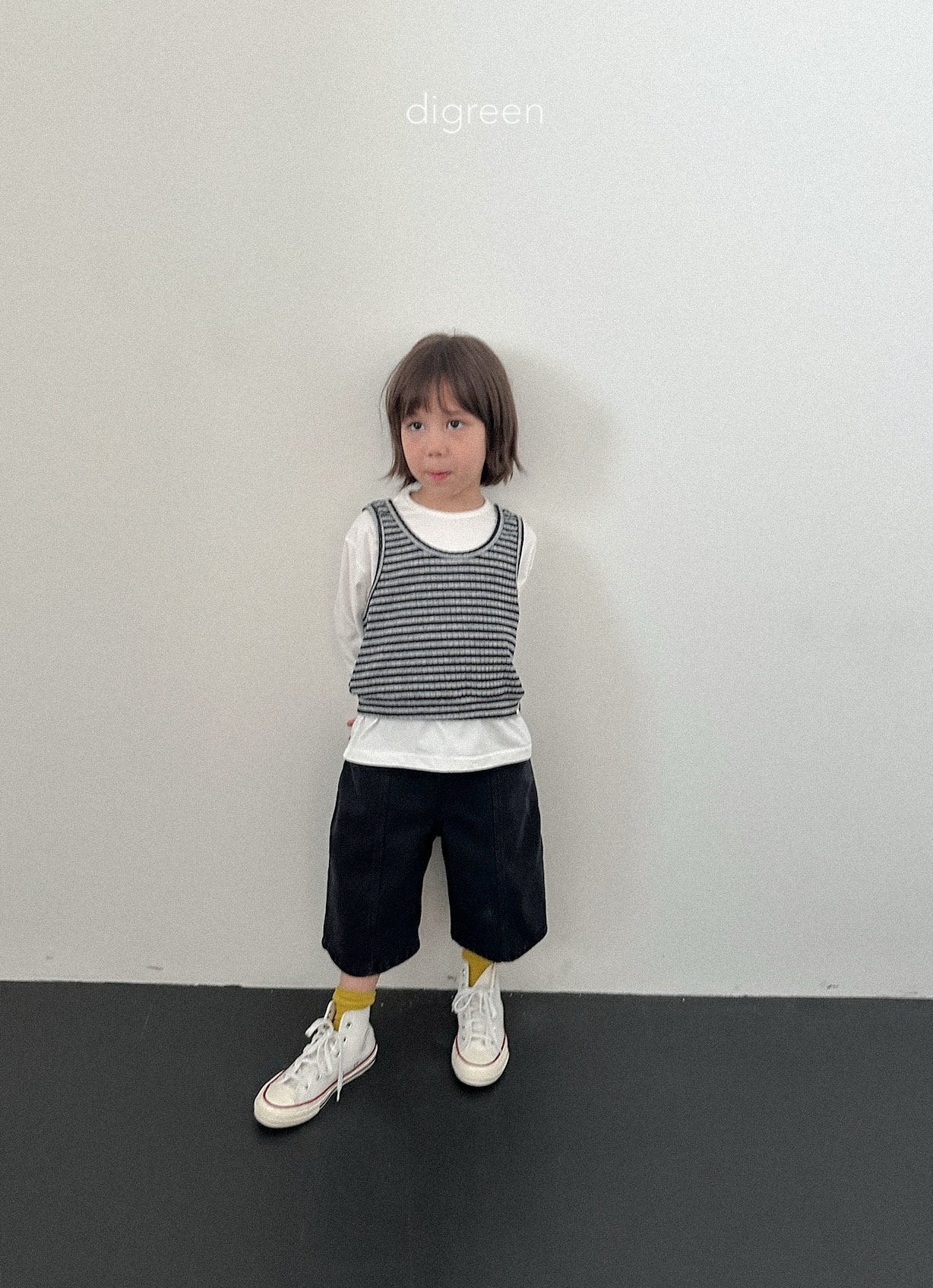 《予約》Panel Bermud Pants / digreen