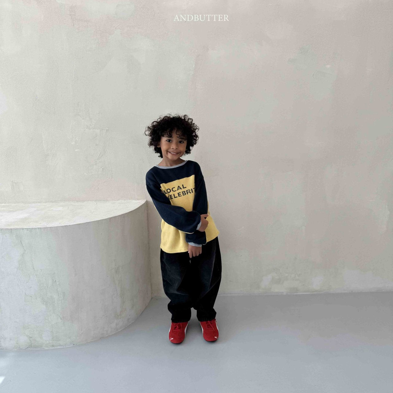 《予約》Color Flip Tee / andbutter