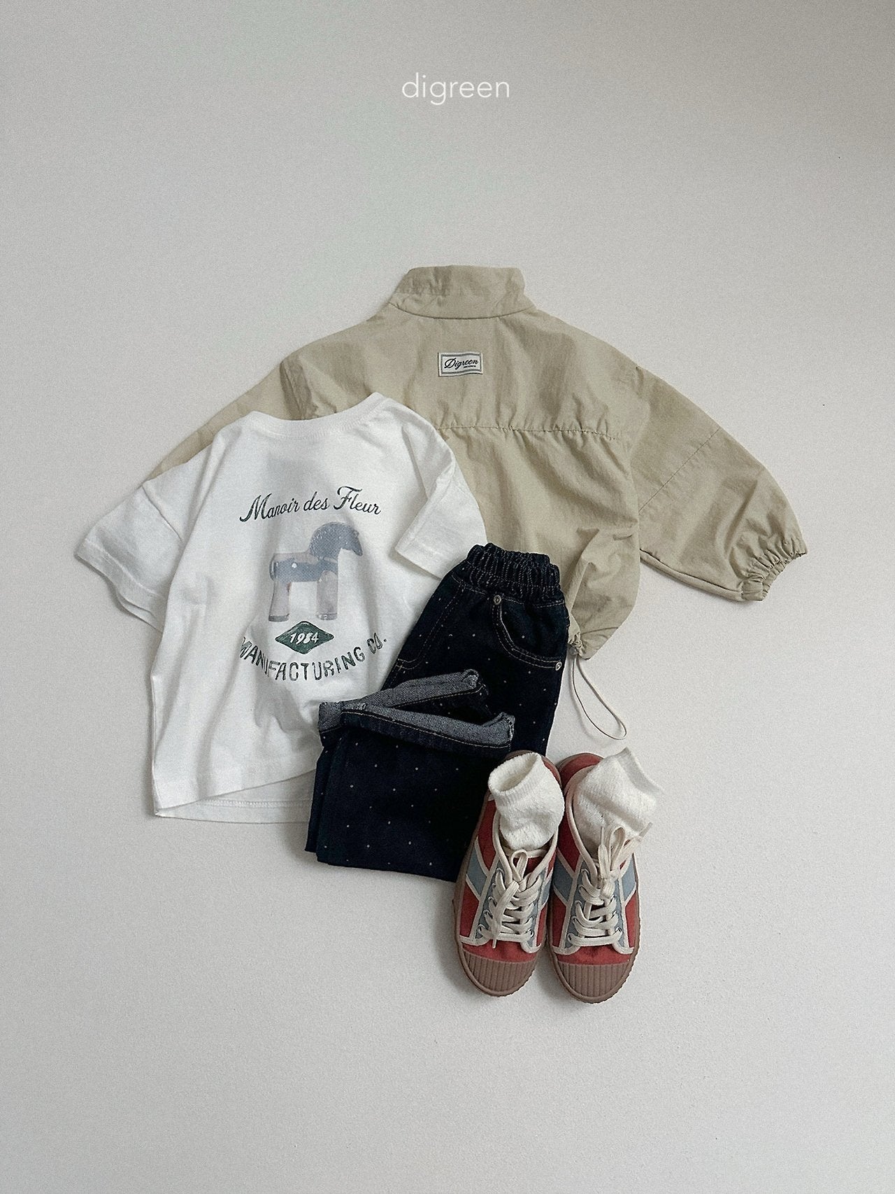 《予約》Maiden Tee / digreen（adultサイズまで）