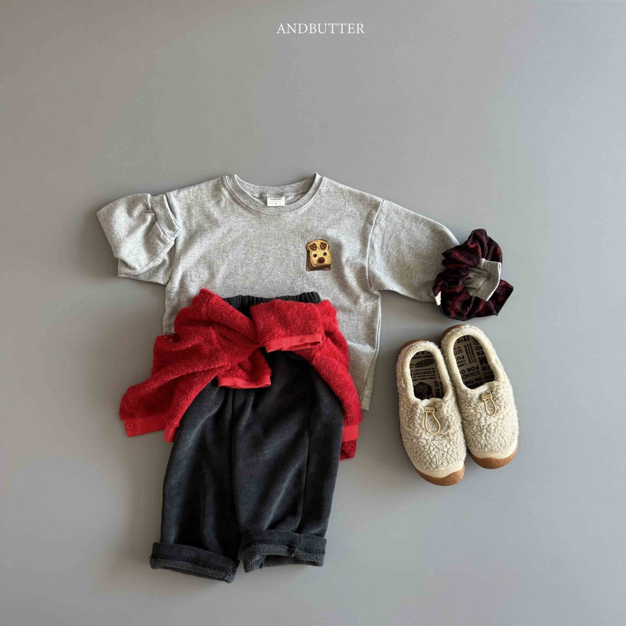 《予約》Soft Wide Pants / andbutter