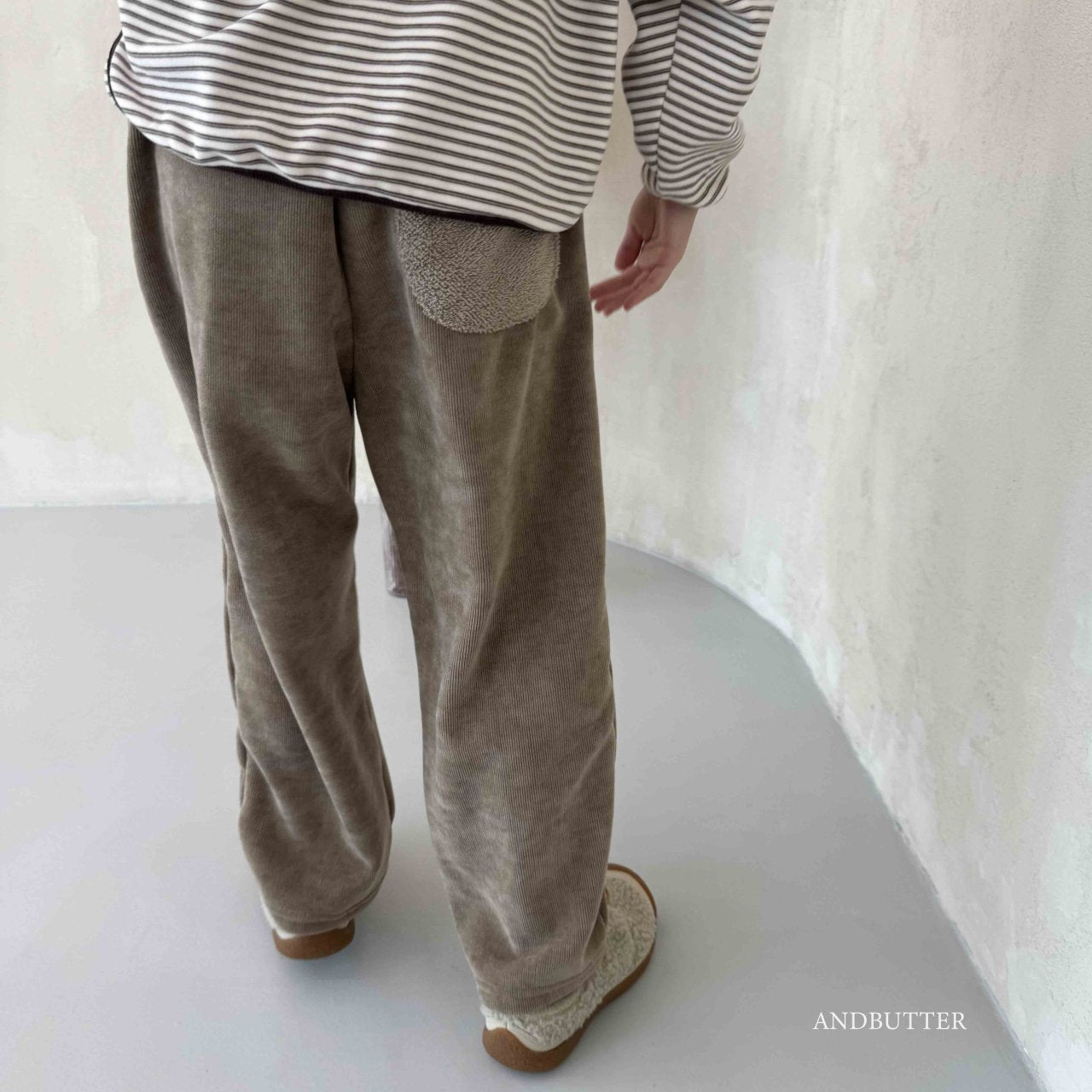 《予約》Soft Wide Pants / andbutter