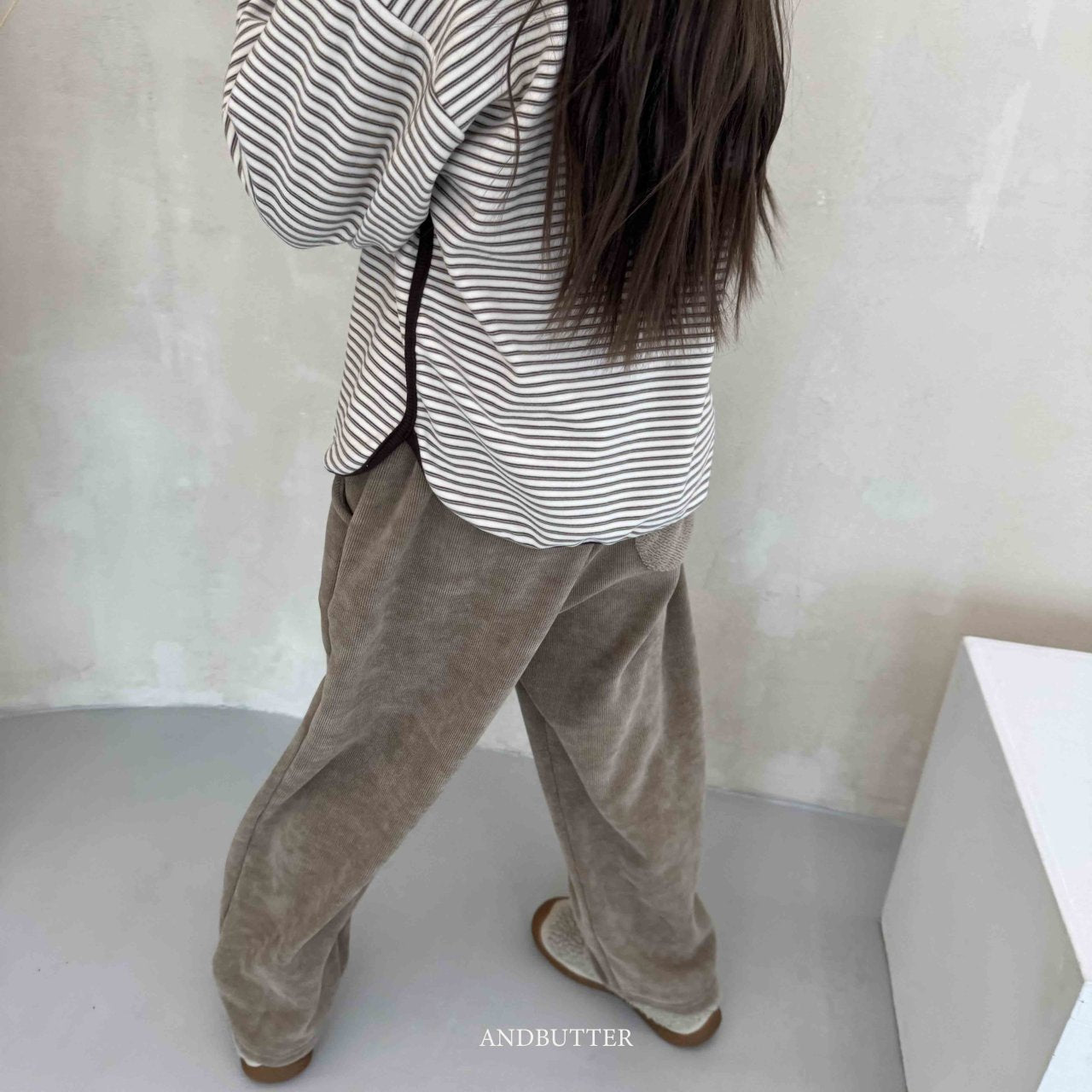 《予約》Soft Wide Pants / andbutter