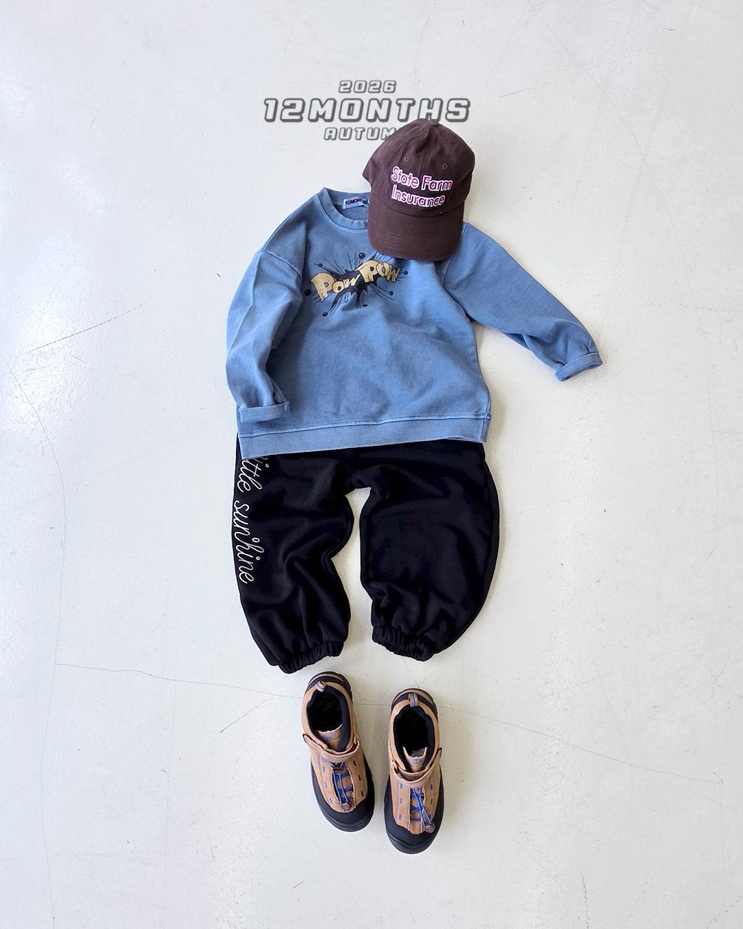 《予約》Power Pig Tee / 12months
