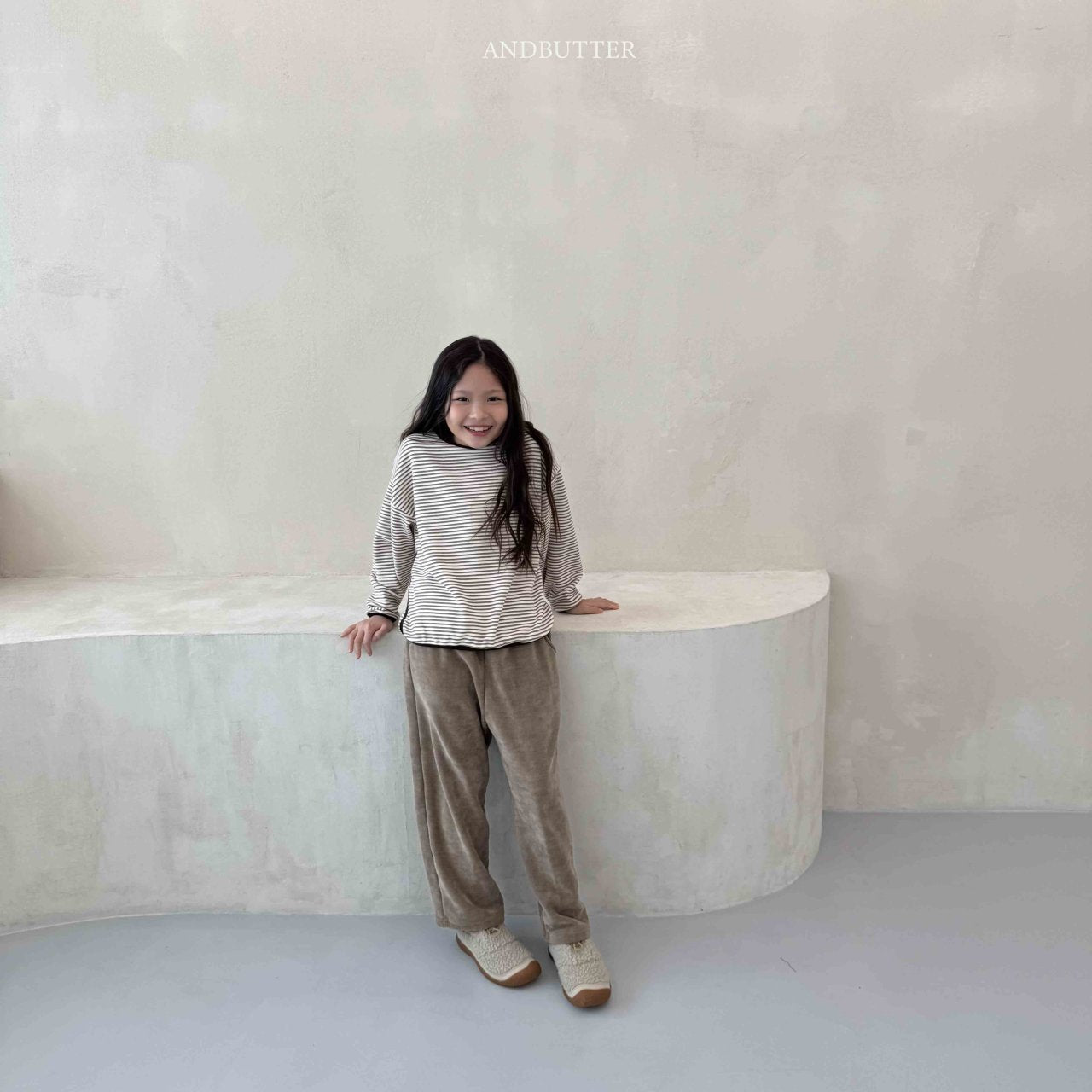 《予約》Soft Wide Pants / andbutter