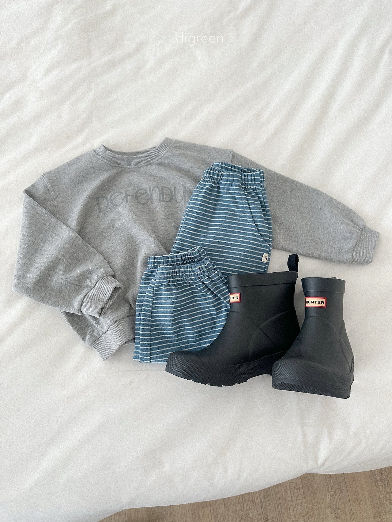 《予約》Stripe Jogger Pants / digreen