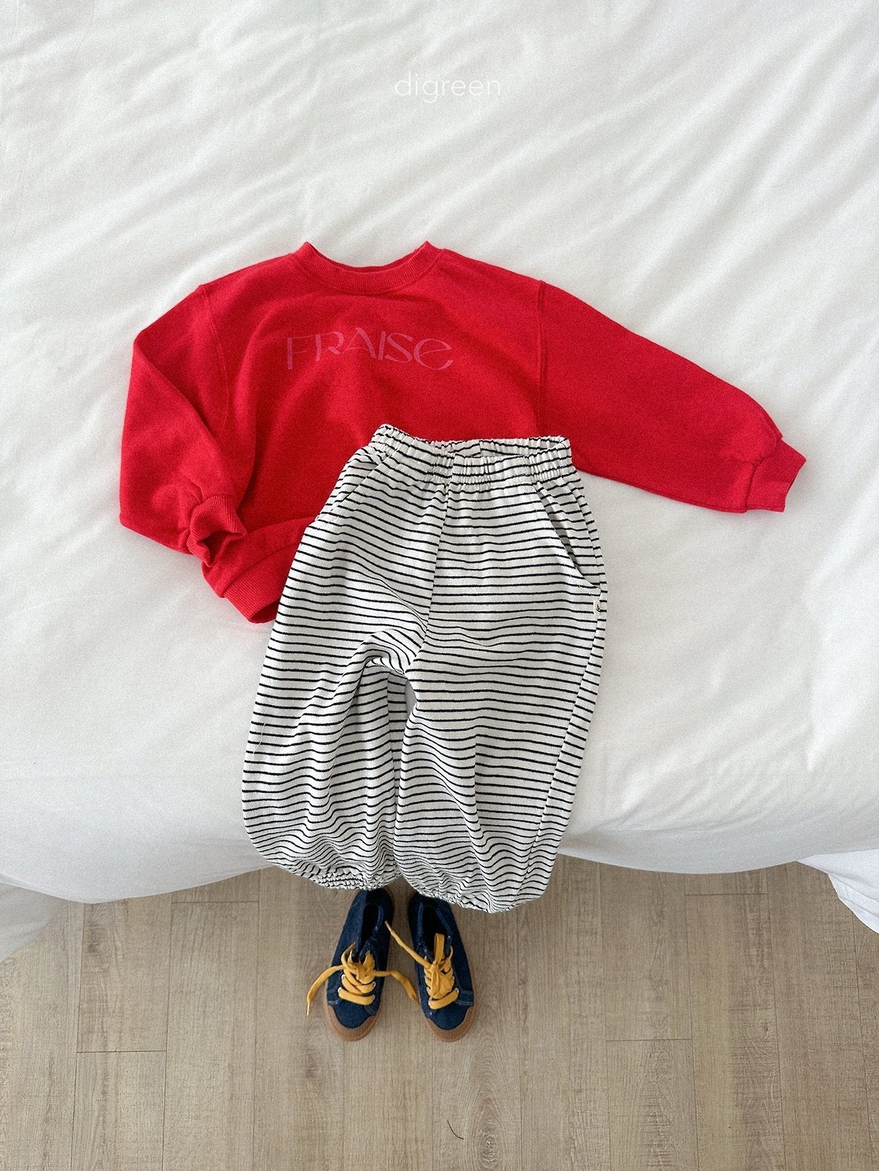 《予約》Stripe Jogger Pants / digreen