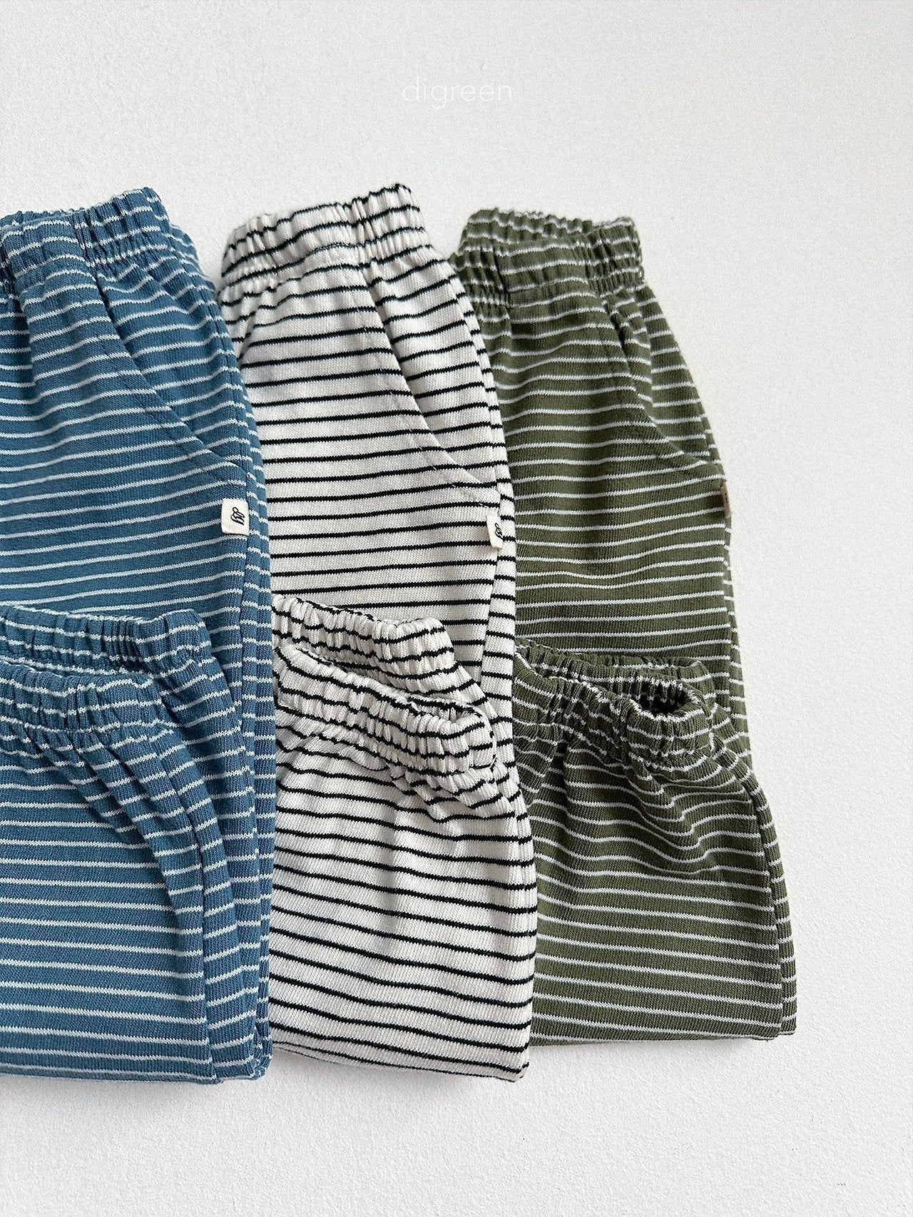 《予約》Stripe Jogger Pants / digreen