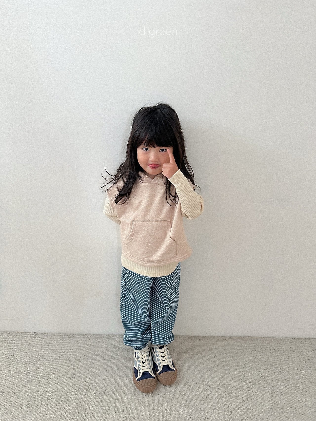 《予約》Stripe Jogger Pants / digreen