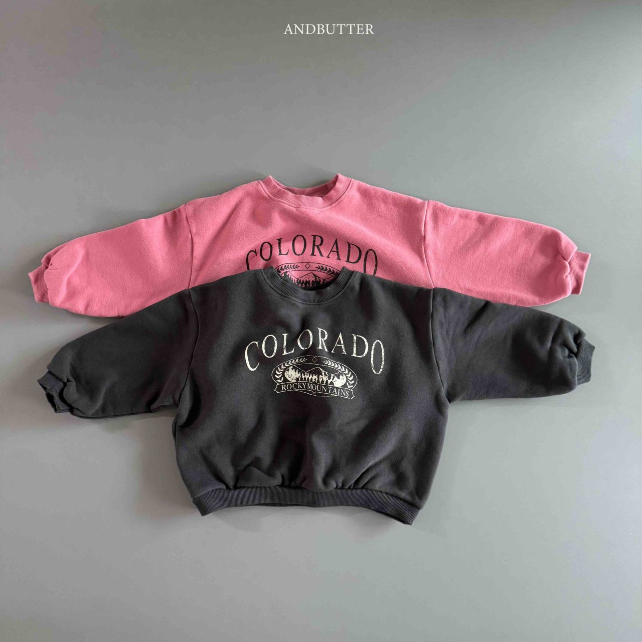 《予約》Cozy Mountain Man to Man / andbutter