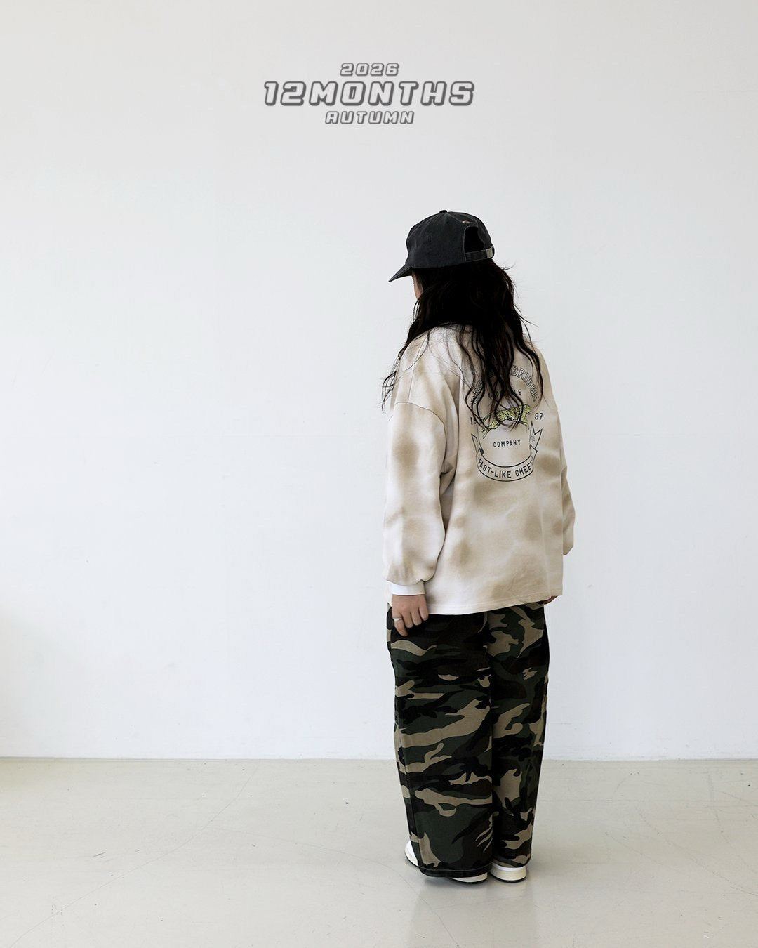 《予約》Cut Camo Pants / 12months