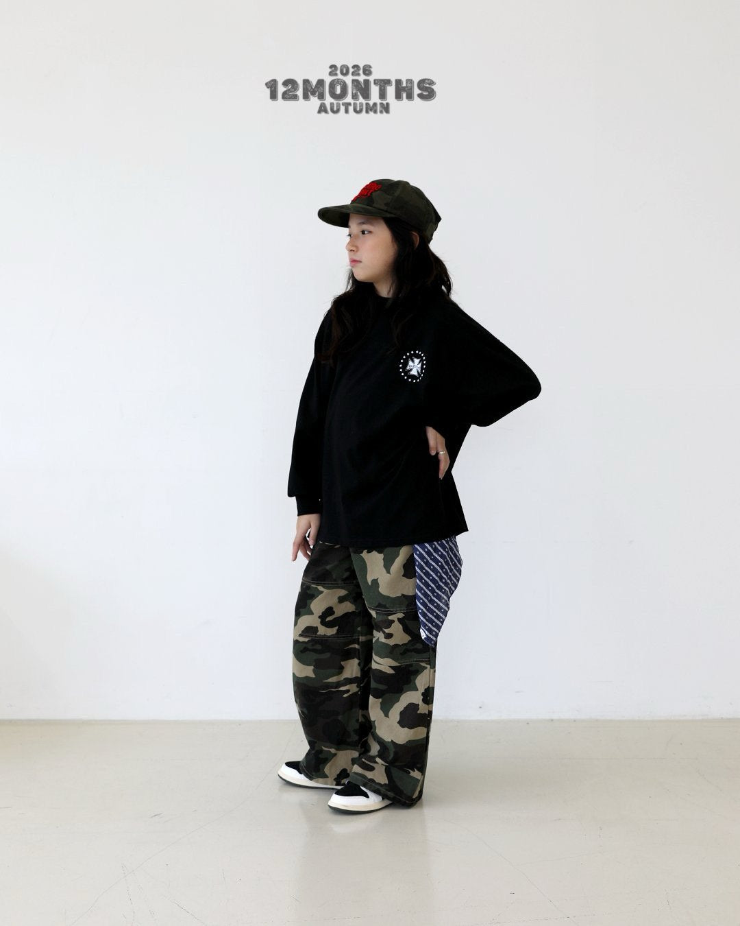 《予約》Cut Camo Pants / 12months