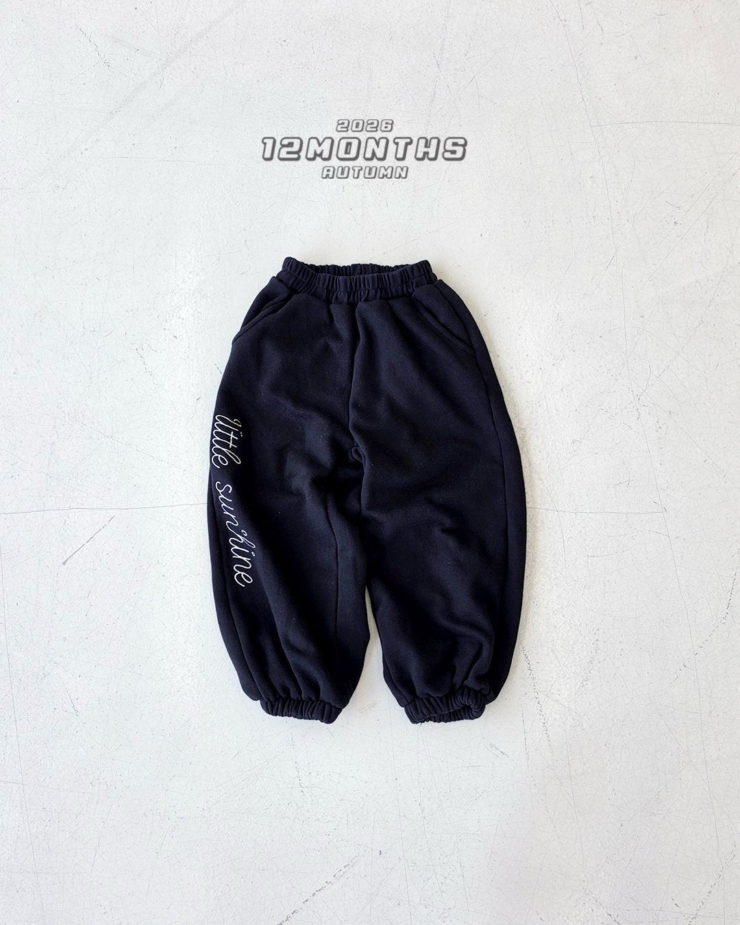《予約》Embroidery Jogger Pants / 12months