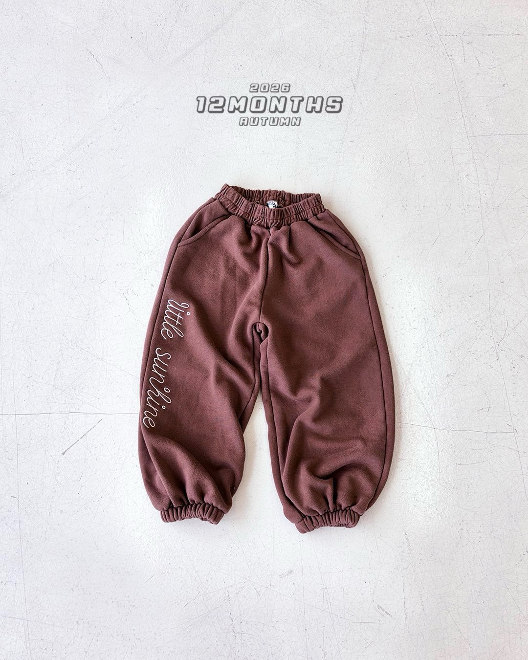 《予約》Embroidery Jogger Pants / 12months