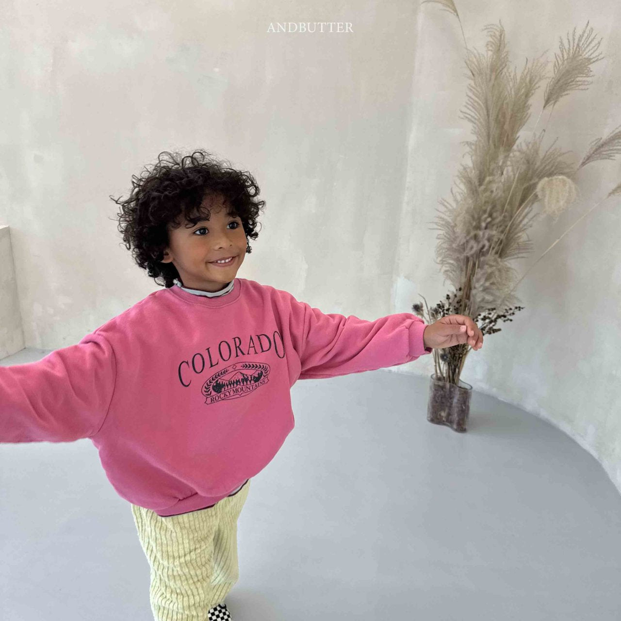 《予約》Cozy Mountain Man to Man / andbutter