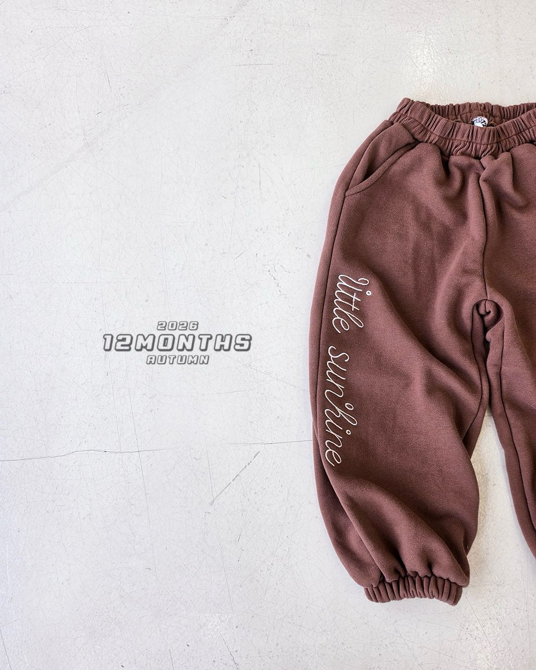 《予約》Embroidery Jogger Pants / 12months