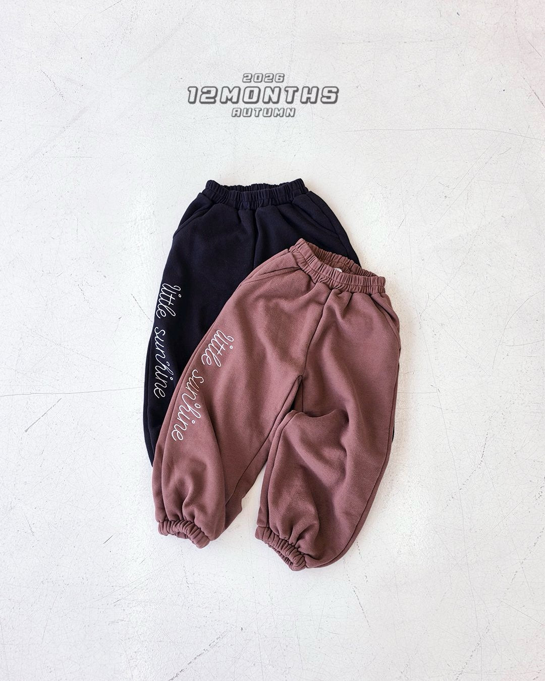 《予約》Embroidery Jogger Pants / 12months