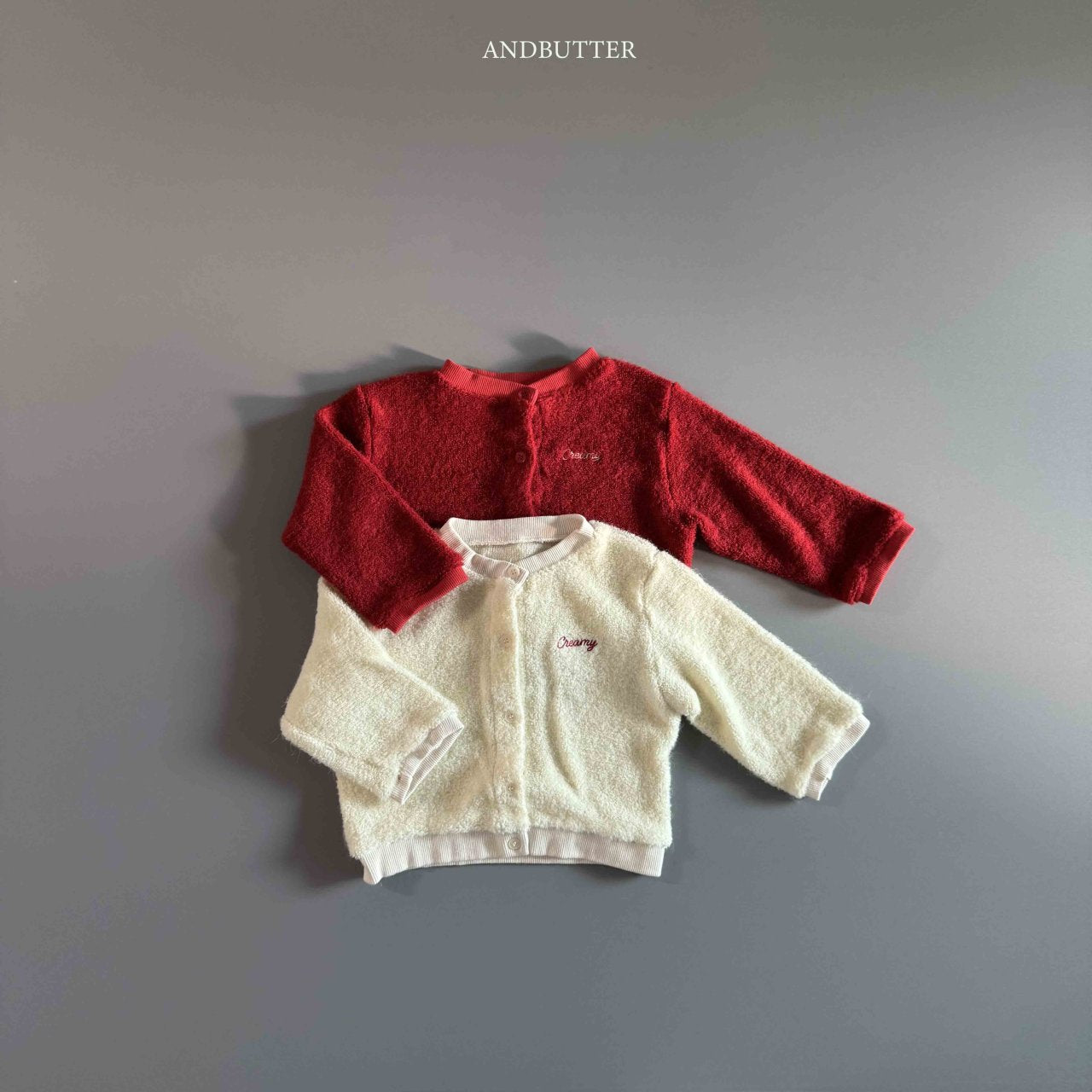 《予約》Creamy Cardigan / andbutter