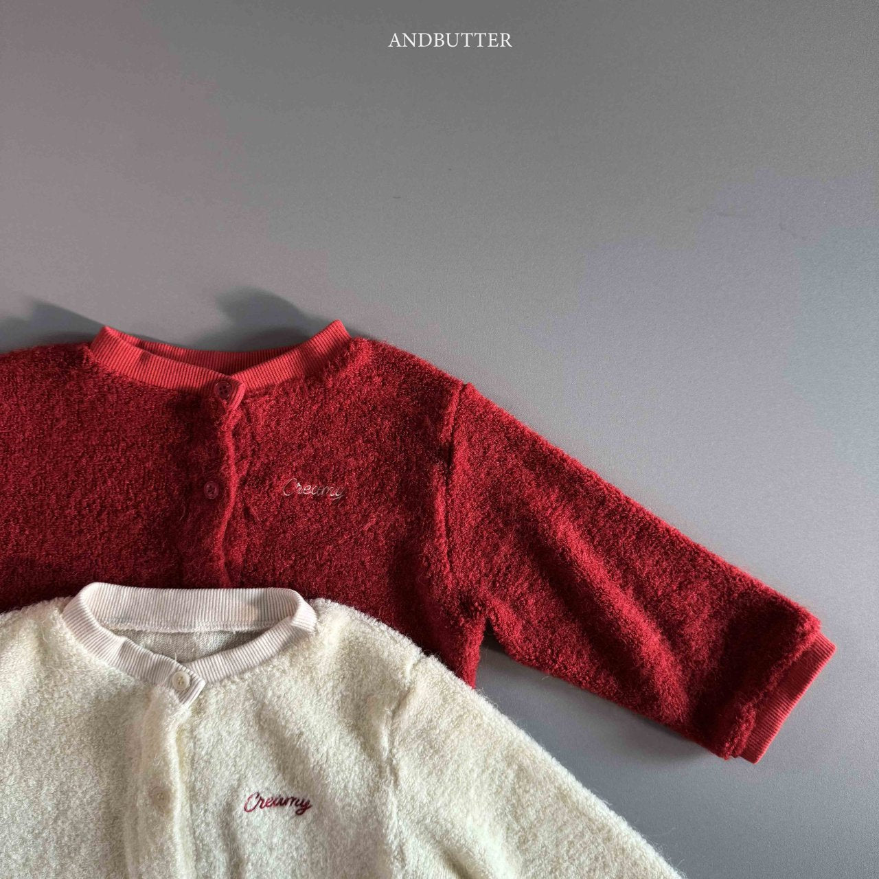 《予約》Creamy Cardigan / andbutter