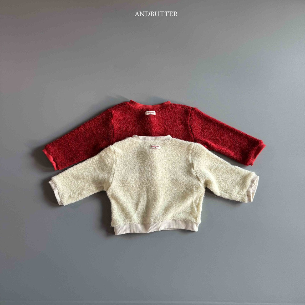 《予約》Creamy Cardigan / andbutter