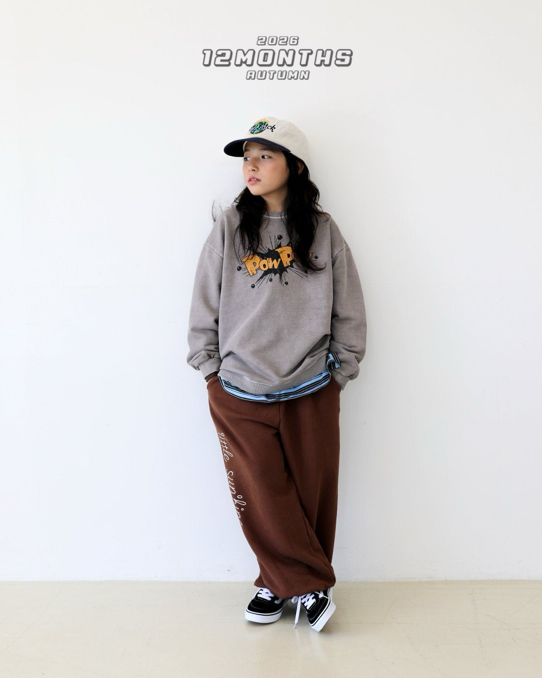 《予約》Embroidery Jogger Pants / 12months