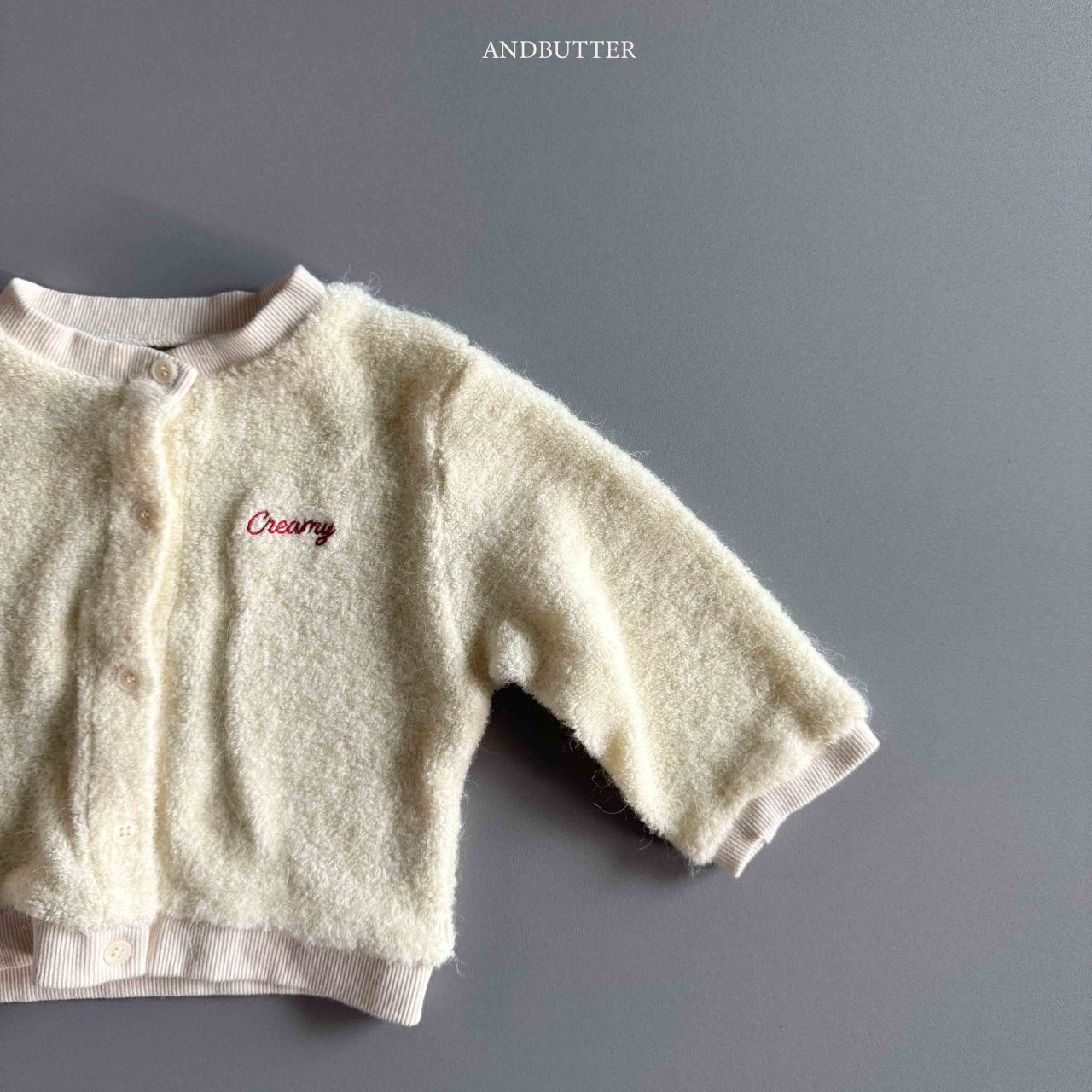 《予約》Creamy Cardigan / andbutter