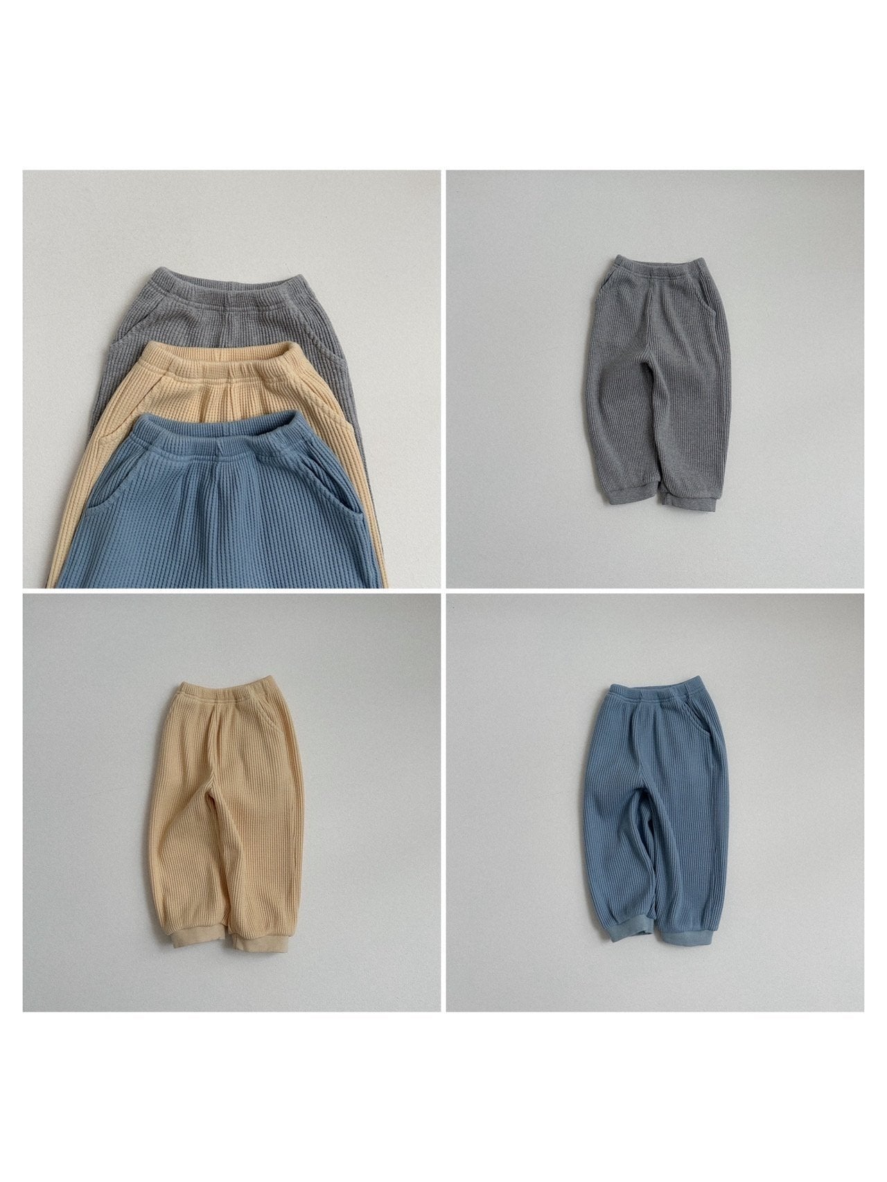 《予約》Flat Waffle Pants / digreen