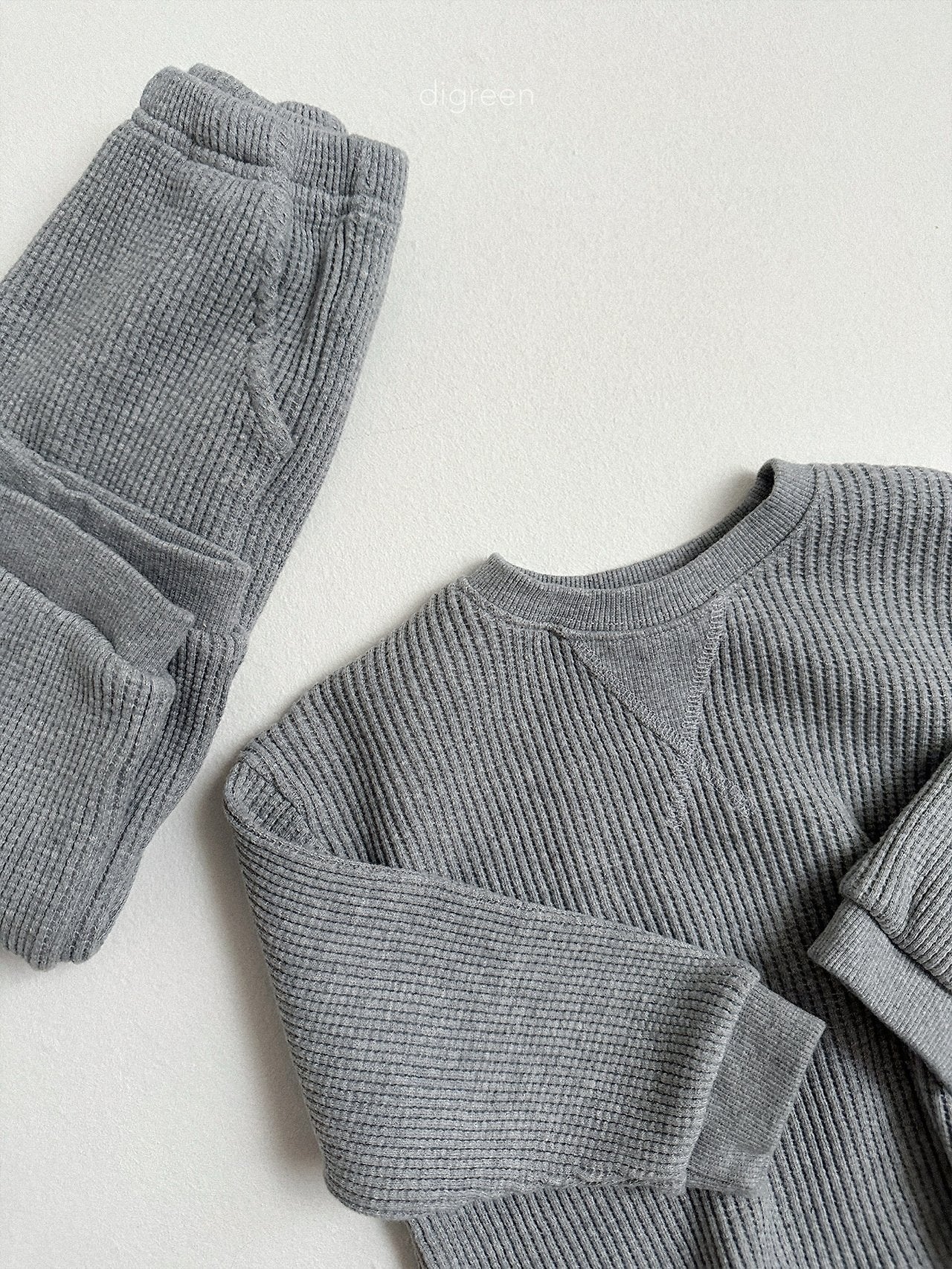 《予約》Flat Waffle Pants / digreen