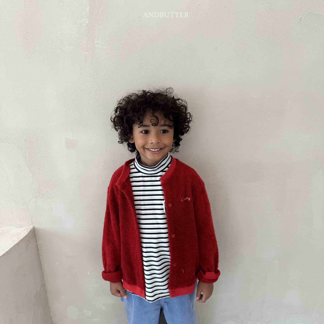 《予約》Creamy Cardigan / andbutter