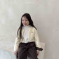 《予約》Creamy Cardigan / andbutter
