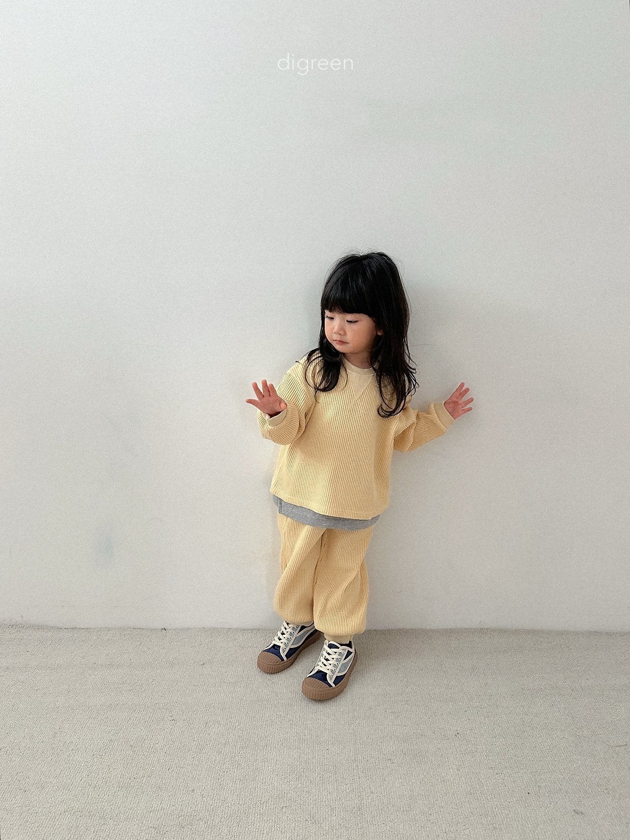 《予約》Flat Waffle Pants / digreen