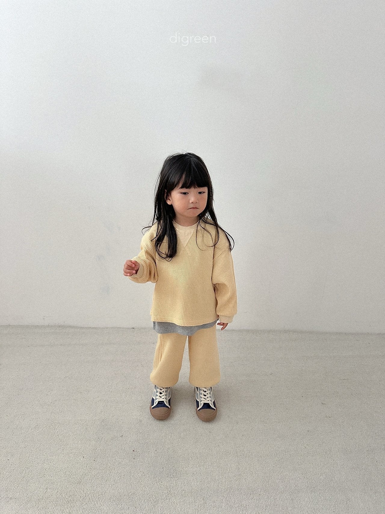 《予約》Flat Waffle Pants / digreen