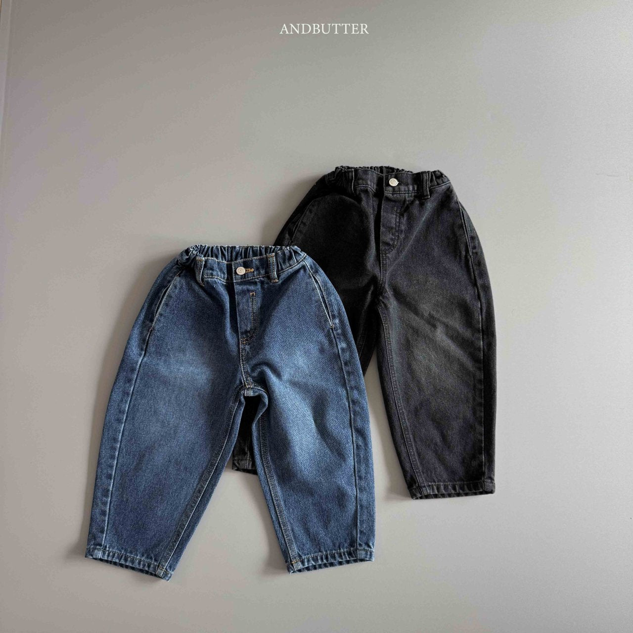 《予約》Modern Curved Denim / andbutter