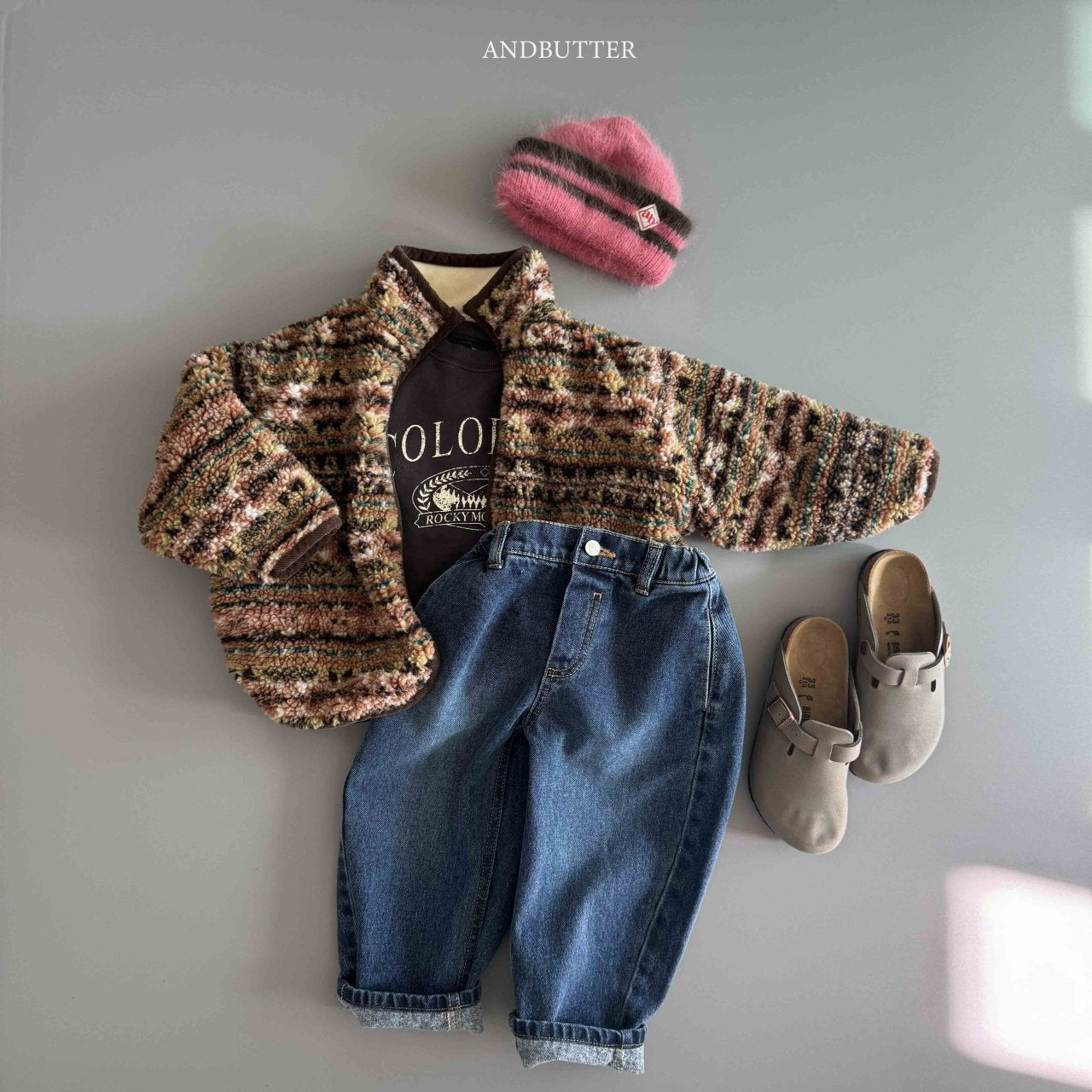 《予約》Modern Curved Denim / andbutter