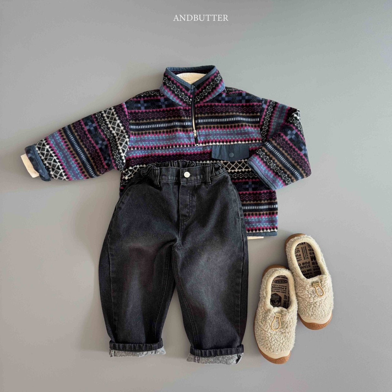 《予約》Modern Curved Denim / andbutter