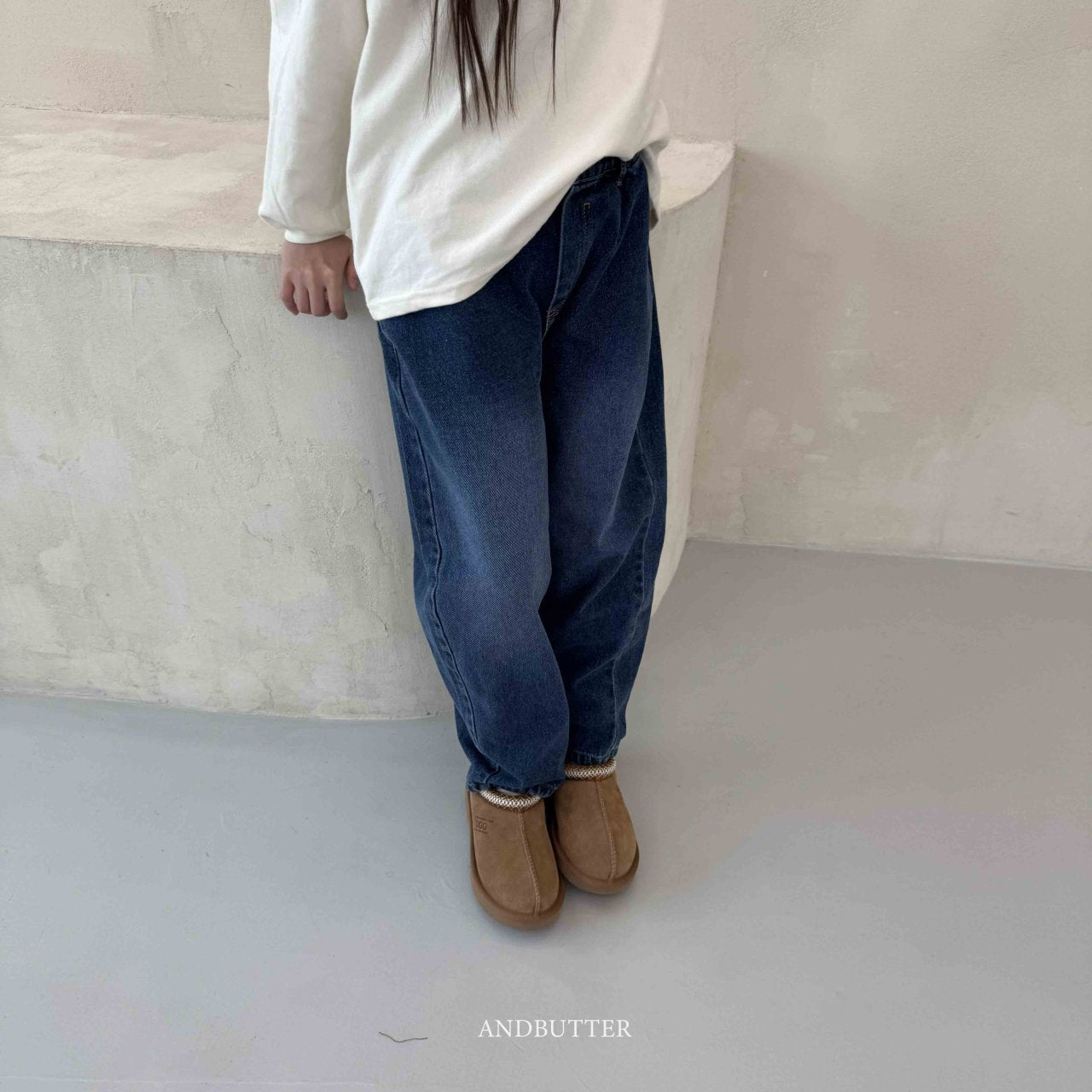《予約》Modern Curved Denim / andbutter