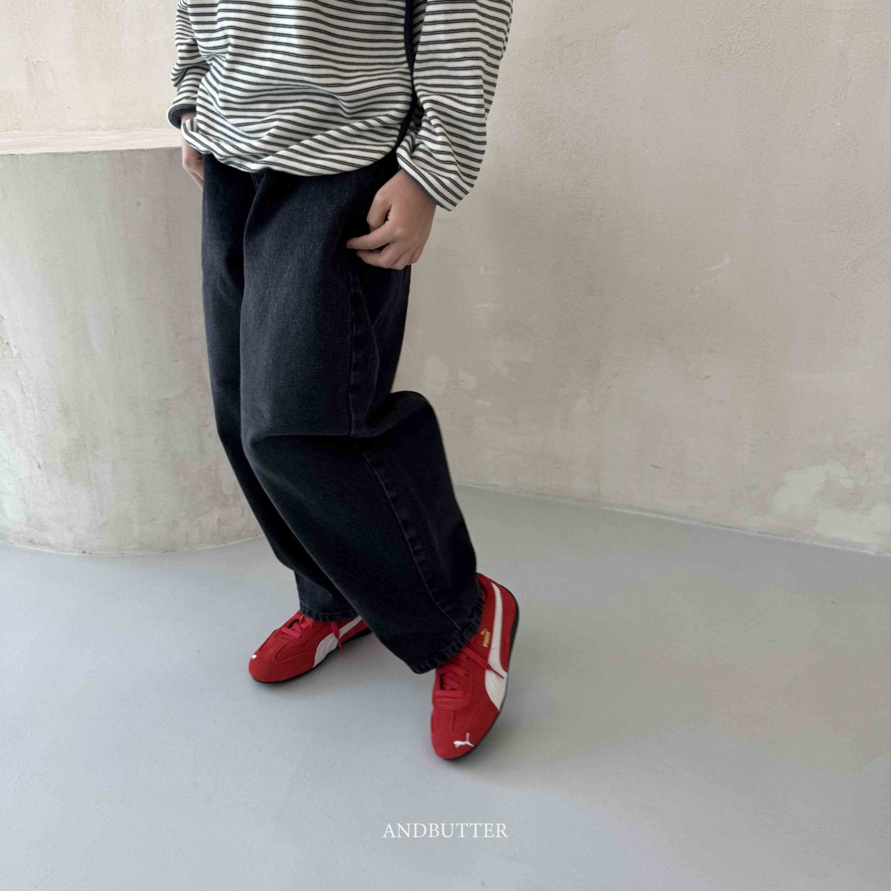 《予約》Modern Curved Denim / andbutter